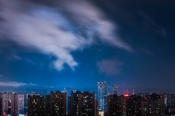 Night view of the city
