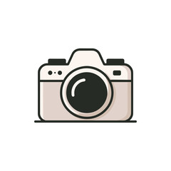 Vintage camera on a wooden table with soft lighting, capturing a nostalgic atmosphere