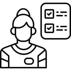 Coach Icon Vector Element