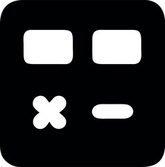 Simple Calculator Icon Design