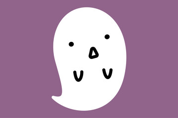 ハロウィンのかわいいオバケ