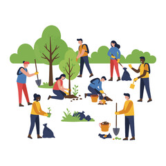 Diverse Group Restoring Nature Through Tree Planting