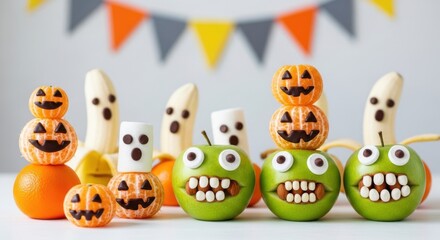 Creative and Fun Healthy Halloween Snacks for Kids