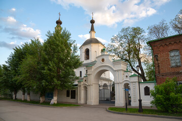 Gates on the territory of the Yefremovsky Holy Donskoy Monastery. Stanitsa Starocherkasskaya, Rostov region