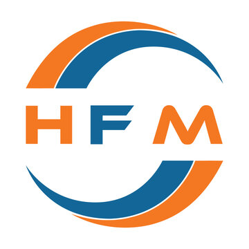 HFM letter design. HFM letter technology logo design. HFM Monogram logo design for an entrepreneur and business.