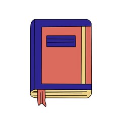 Thick Cartoon School book Illustration