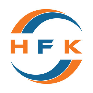 HFK letter design. HFK letter technology logo design. HFK Monogram logo design for an entrepreneur and business.