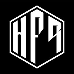 HFR letter design. HFR letter technology logo design. HFR Monogram logo design for an entrepreneur and business.