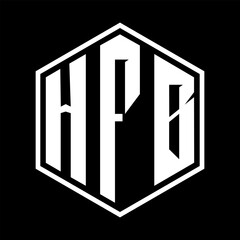 HFB letter design. HFB letter technology logo design. HFB Monogram logo design for an entrepreneur and business.