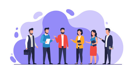 Diverse business team collaborating, ideal for presentations or website banners.