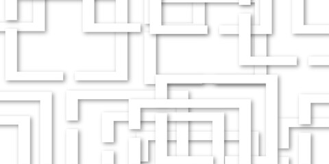 Modern abstract white curve square lines triangle technology backdrop. white light grey geometric background. triangle, polygons, shine geometry layer element .