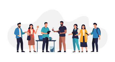 Diverse team collaborating on a project, ideal for website banners or presentations.