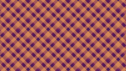 A Seamless Pattern of Diagonal Plaid in Warm Autumnal Hues