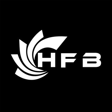 HFB letter design. HFB letter technology logo design. HFB Monogram logo design for an entrepreneur and business.