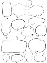 手書きのふきだし