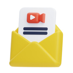 Webinar Invitation 3D Icon