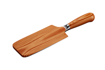 A Beautifully Crafted Wooden Spatula for Culinary Delights