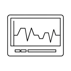 Energy Monitoring Device Display with Energy Graph Vector Design for Power Consumption Analysis