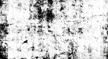 Abstract Grunge Texture Showing Contrast And Great Black And White Details
