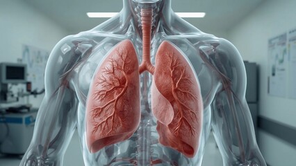 x ray of a human chest