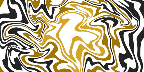 Abstract horizontal background with colorful waves. Trendy vector illustration in style retro 60s, 70s.