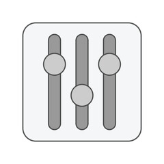 equalizer graphic vector illustration