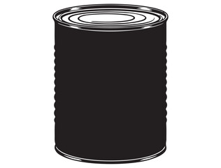 TIN CAN SILHOUETTE