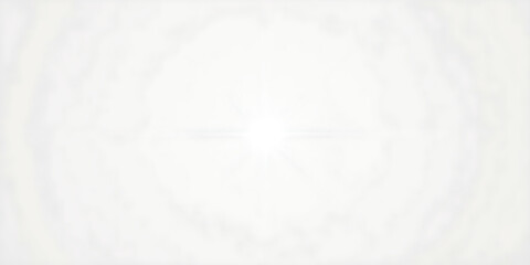 The light creates a soft, symmetrical starburst pattern on a white background, radiating outward in a gentle, minimal visual glow.