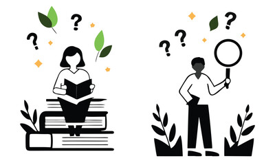 Dyslexia Awareness Icons & Ribbon