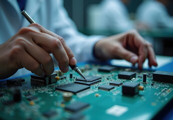 Precision Engineering of Electronic Circuit Board