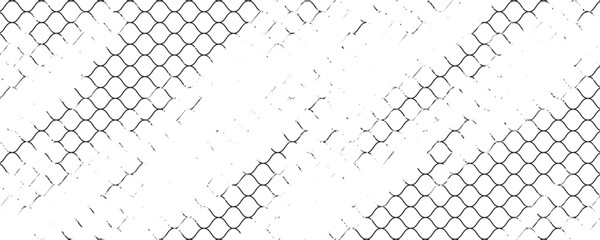 Mesh texture for fishing nets. Grunge pattern for sportswear or soccer goal, volleyball net, basketball hoop, hockey, athletics. Grunge background