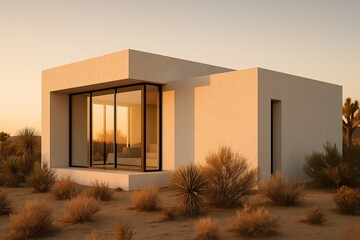 Modern Minimalist Desert House