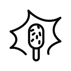 Ice cream icon design template