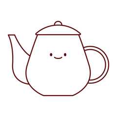 Traditional Chinese Teapot Flat Icon