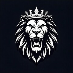 Obraz premium the lion king mascot logo