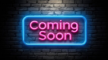 Fototapeta premium Neon sign with the words 