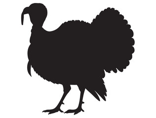 TURKEY BIRD SILHOUETTE