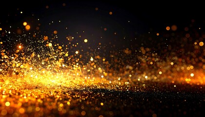 Obraz premium Abstract gold glitter background