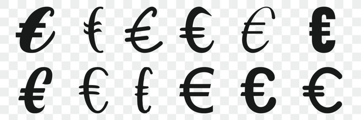 euro sign icon