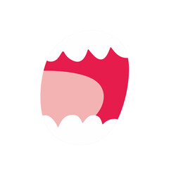 Open Mouth Expression Graphic Sign Symbol Icon