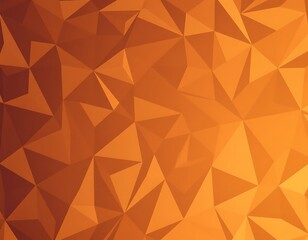 Fototapeta premium Abstract Geometric Orange Triangles Composition