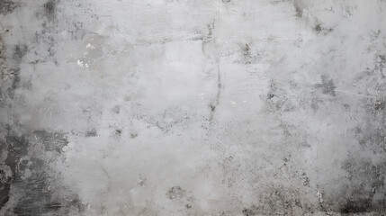 Fototapeta premium Textured Grunge Concrete Wall With Weathered White Paint