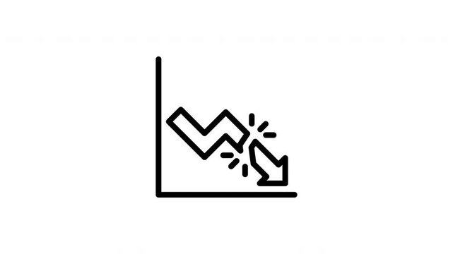 broken arrow animated icon