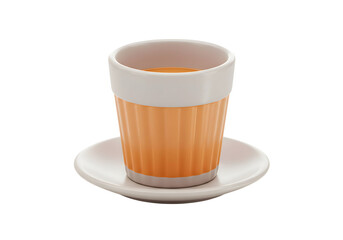 3D Doodh Patti Chai Glass Icon &ndash; Pakistani Tea