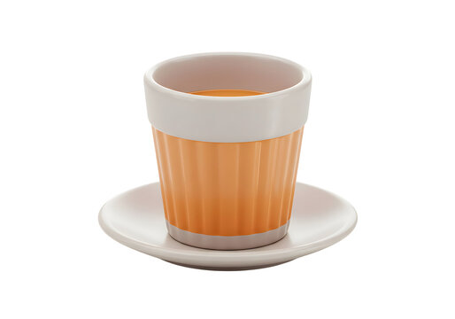 3D Doodh Patti Chai Glass Icon &ndash; Pakistani Tea