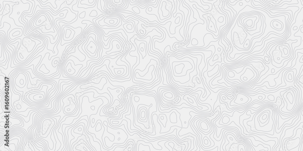 Poster digital wave gray stylezed contour lines creating an abstract topographic map style white background
