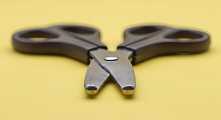 Obraz premium Close up view of metal pliers used for cutting and repair work