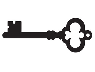  VINTAGE KEY SILHOUETTE