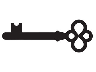  VINTAGE KEY SILHOUETTE