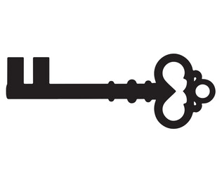  VINTAGE KEY SILHOUETTE